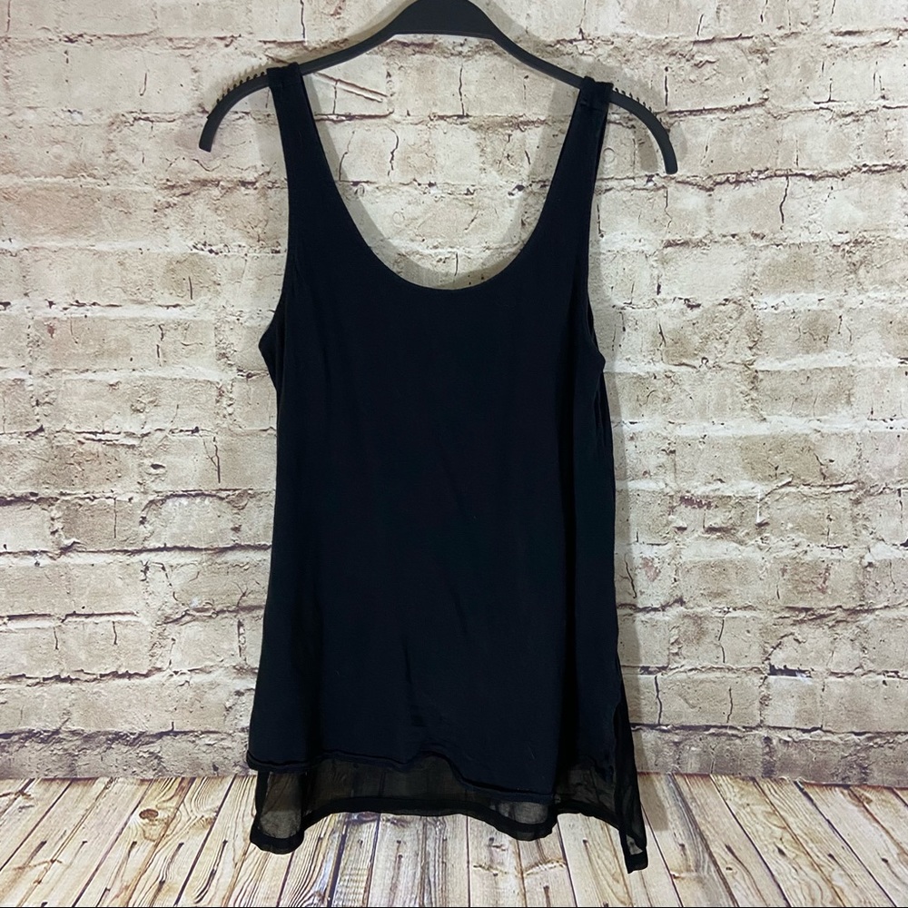 Express black tank top size small